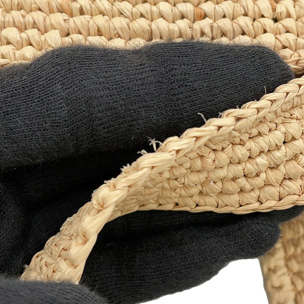 ロエベ トートバッグ スリットバッグ ミニ ラフィア レザー A685453X07 LOEWE 2way かごバッグ