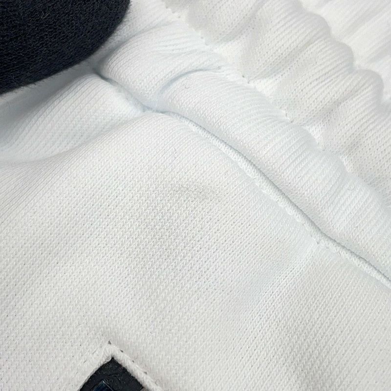 フェンディ パンツ FF切替 スウェット ハーフパンツ メンズサイズXS FAB656 FENDI ボトムス 白