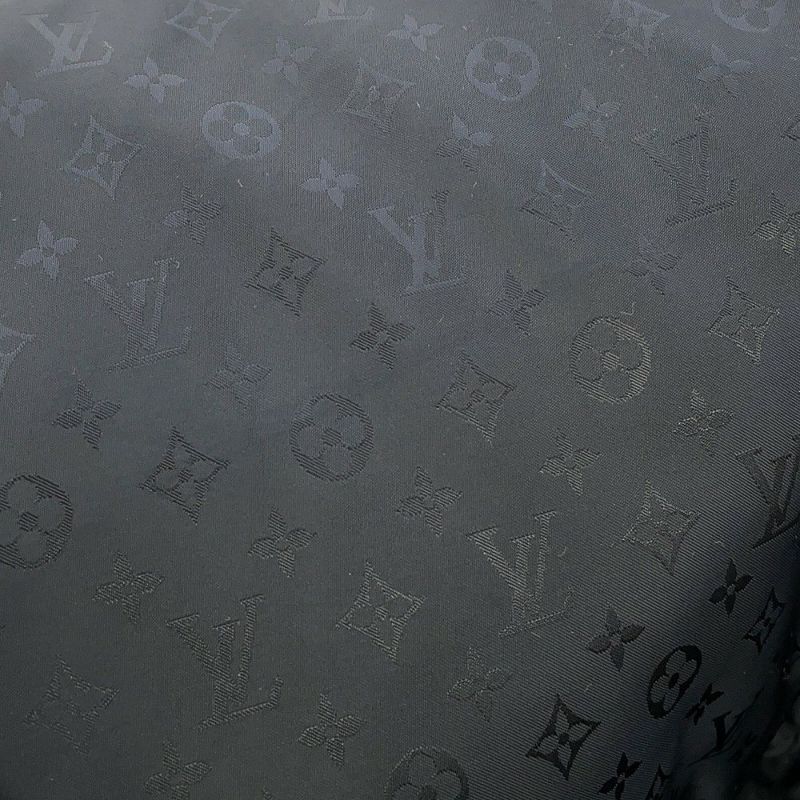 ルイヴィトン コート フード付 ジップ コート レディースサイズ38 LOUIS VUITTON アウター 黒 ブラック