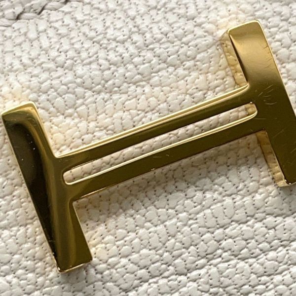 エルメス カードケース ベアン ミニ 小銭入れ付き マッシュルーム/ゴールド金具 シェブルミゾル B刻印