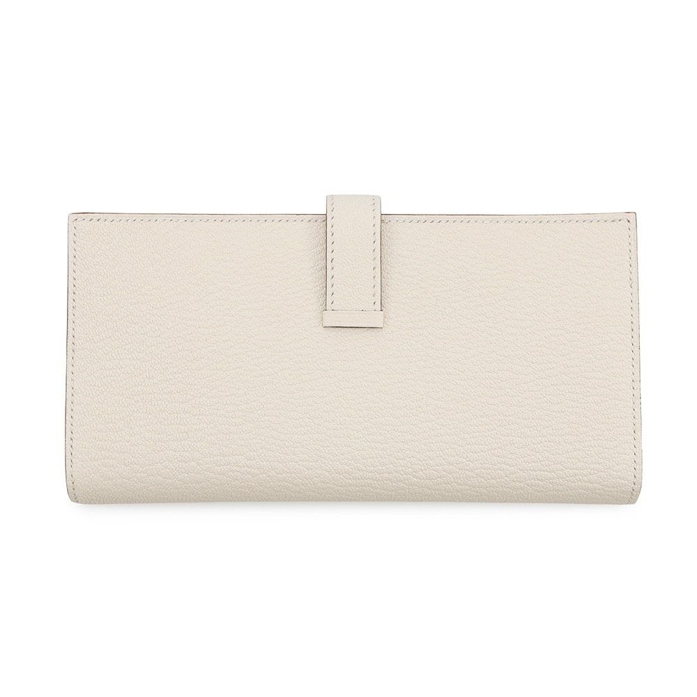 エルメス 長財布 ベアンスフレ ナタ/シルバー金具 シェブルミゾル Ｕ刻印 HERMES 財布