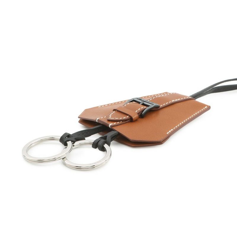 エルメス ネックレス クロシェット ロング フォーブ/シルバー金具/クローム金具 バレニアフォーブル