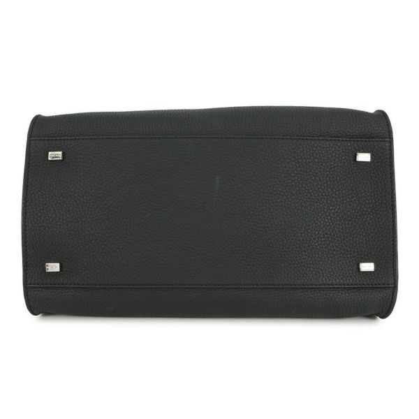 ザ ロウ ハンドバッグ ソフトマルゴー12 レザー W1586 THE ROW 2way 黒