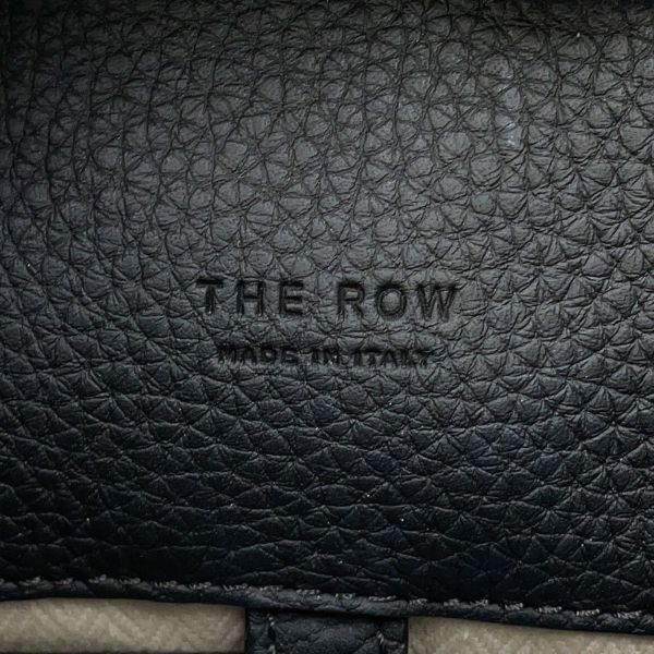 ザ ロウ ハンドバッグ ソフトマルゴー12 レザー W1586 THE ROW 2way 黒