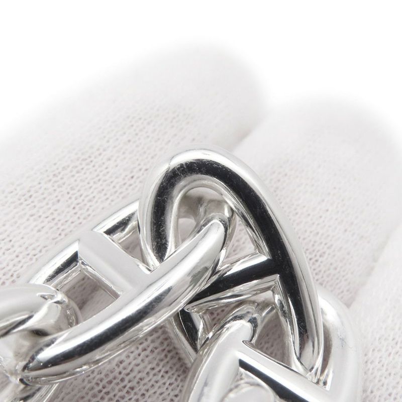 エルメス ブレスレット シェーヌダンクル マルチチェーン サイズ17 SV925シルバー HERMES ジュエリー