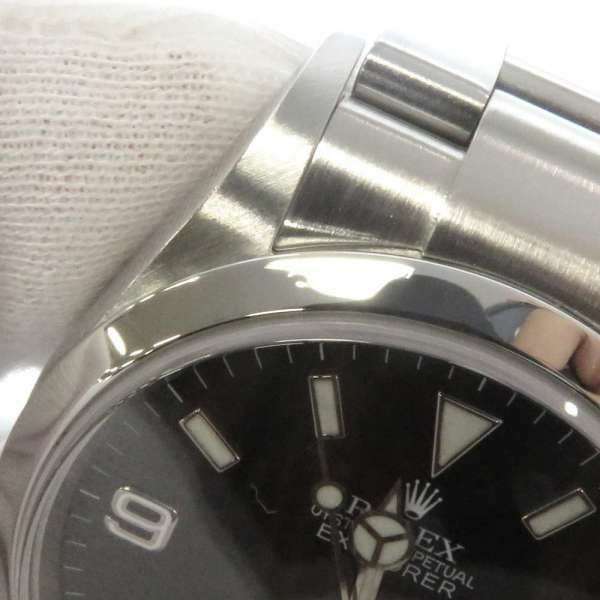 ロレックス エクスプローラー1 F番 114270 ROLEX 腕時計 黒文字盤