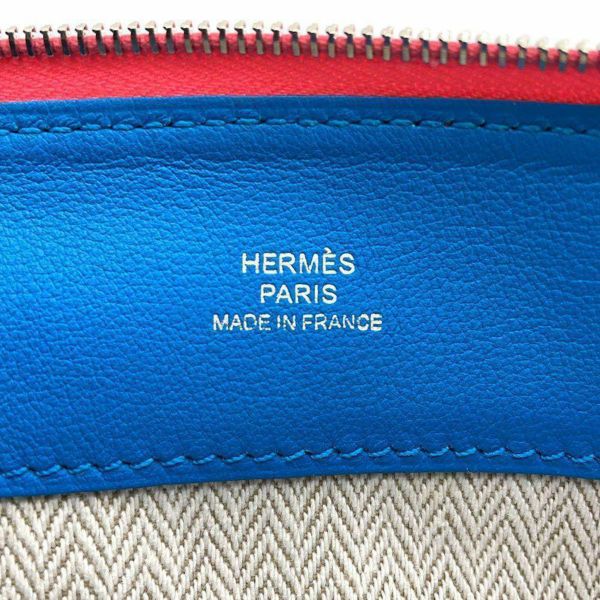 エルメス ポーチ トユボユGM ローズアザレ/シルバー金具 スイフト X刻印 HERMES 小物入れ