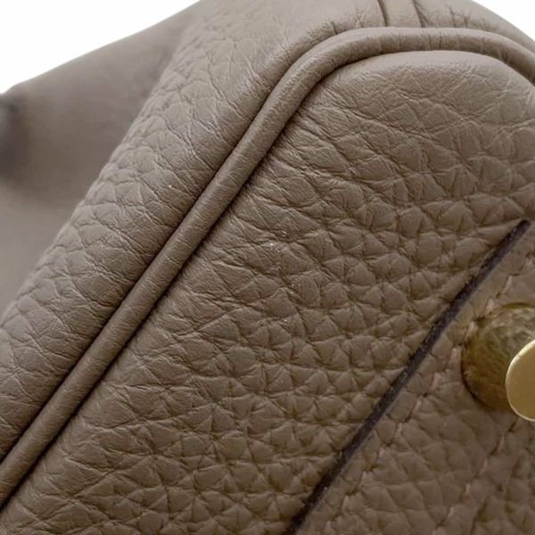 エルメス バーキン30 トープ/ゴールド金具 トゴ T刻印 HERMES Birkin ハンドバッグ