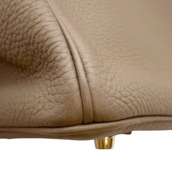 エルメス バーキン30 エトゥープ/ゴールド金具 トゴ U刻印 HERMES Birkin ハンドバッグ