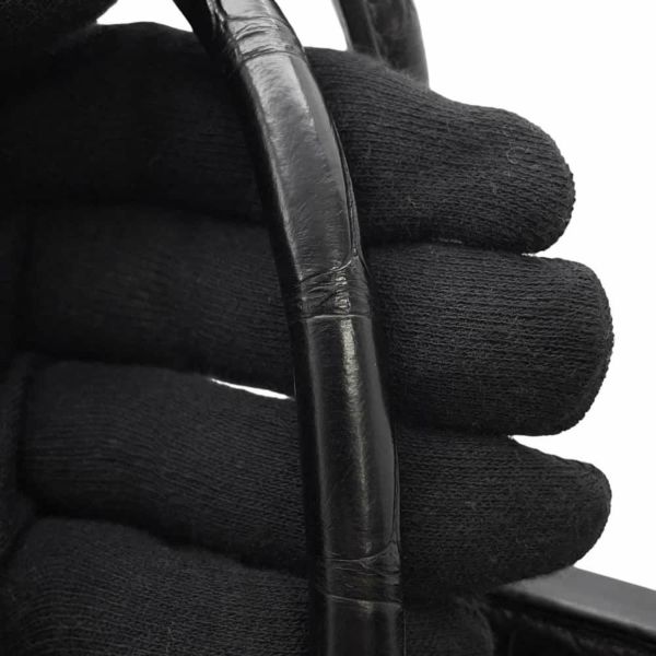 エルメス バーキン30 タッチ ブラック/ゴールド金具 トゴ/アリゲーターマット Y刻印 HERMES Birkin ハンドバッグ 黒