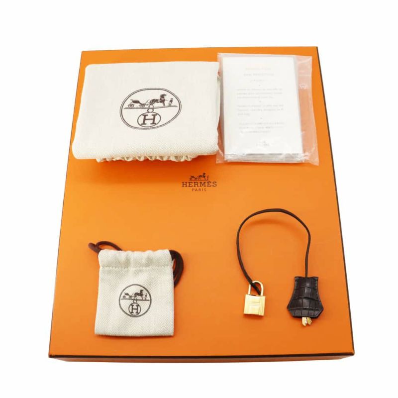 エルメス バーキン30 タッチ ブラック/ゴールド金具 トゴ/アリゲーターマット Y刻印 HERMES Birkin ハンドバッグ 黒