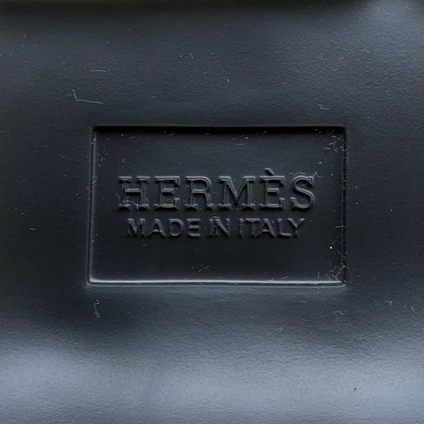 エルメス ショートブーツ フレッシュ キルティングパラシュートファブリック レディースサイズ36.5 HERMES 靴 黒