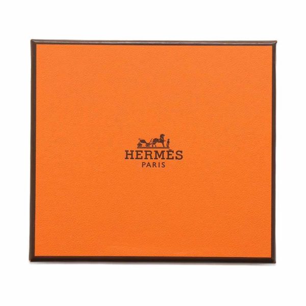 エルメス コインケース バスティア ニューブルージーン シェブルミゾル W刻印 HERMES 財布 シェーブル