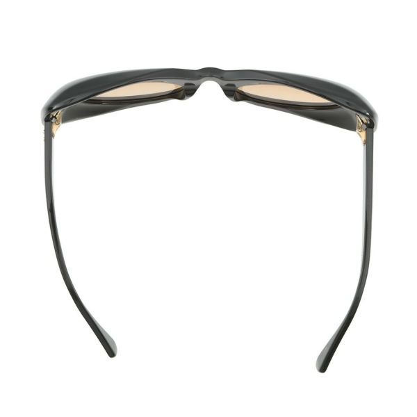 グッチ サングラス キャットアイ 57□24 130 663785 GUCCI アイウェア 黒