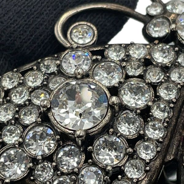 グッチ リング バタフライ ダブルフィンガー ラインストーン サイズS GUCCI アクセサリー 指輪