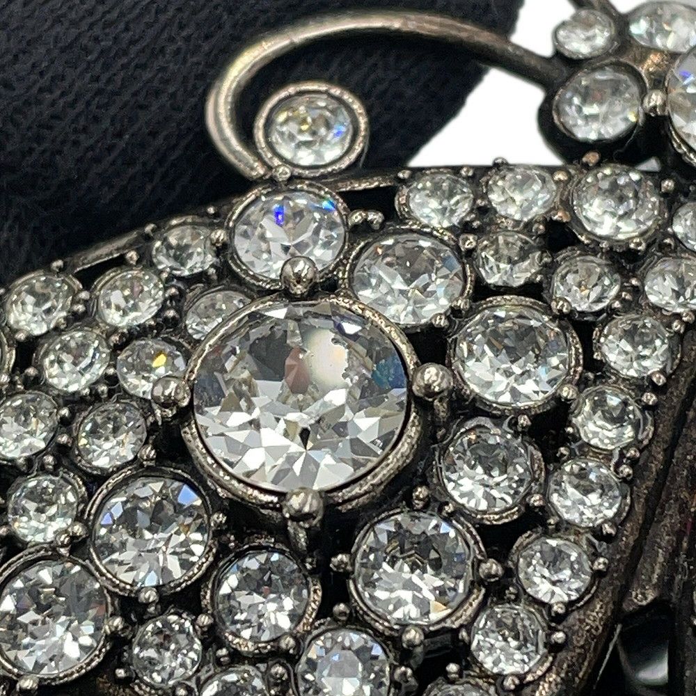 グッチ リング バタフライ ダブルフィンガー ラインストーン サイズS GUCCI アクセサリー 指輪