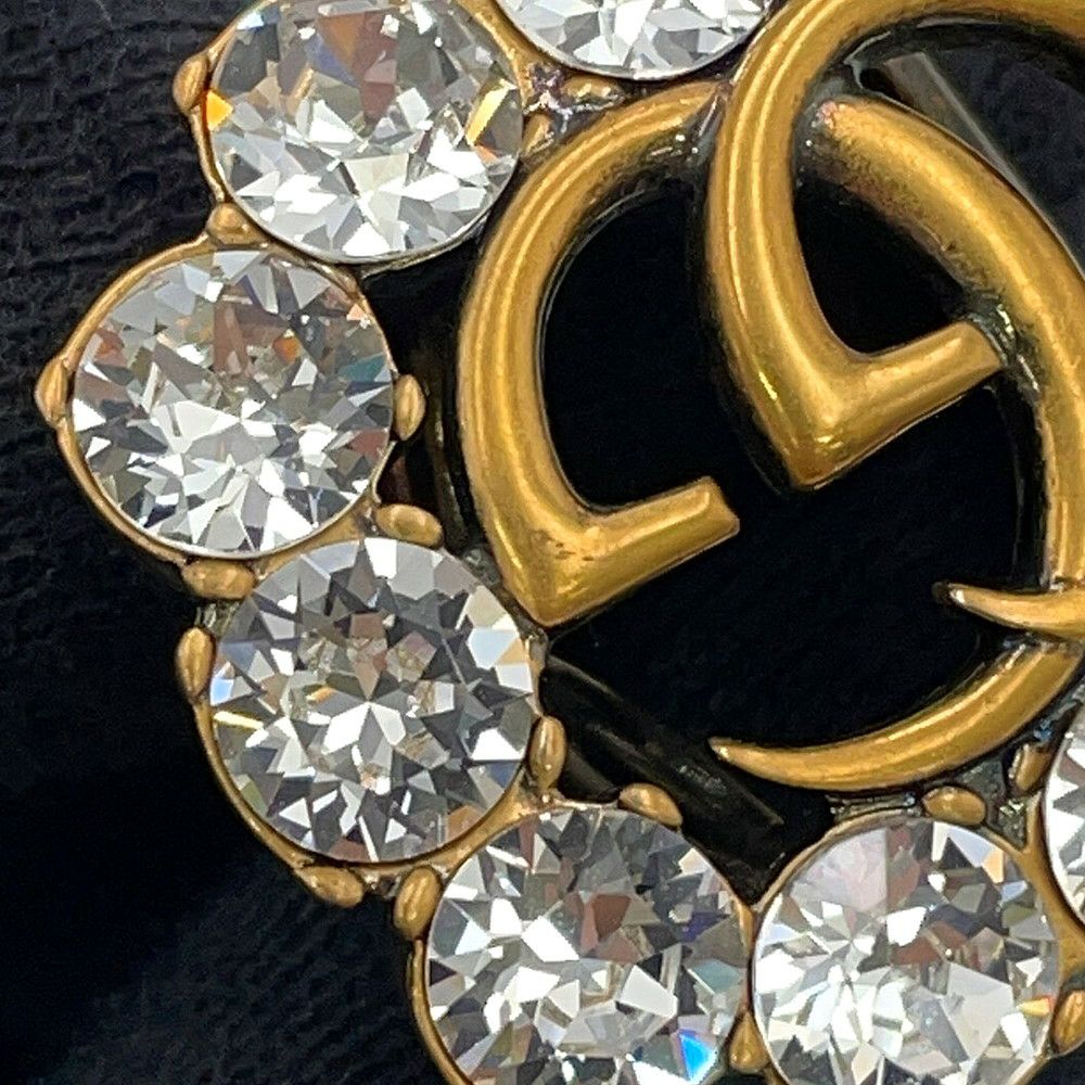 グッチ リング クリスタル GGマーモント ラインストーン サイズXS GUCCI アクセサリー 指輪 12石