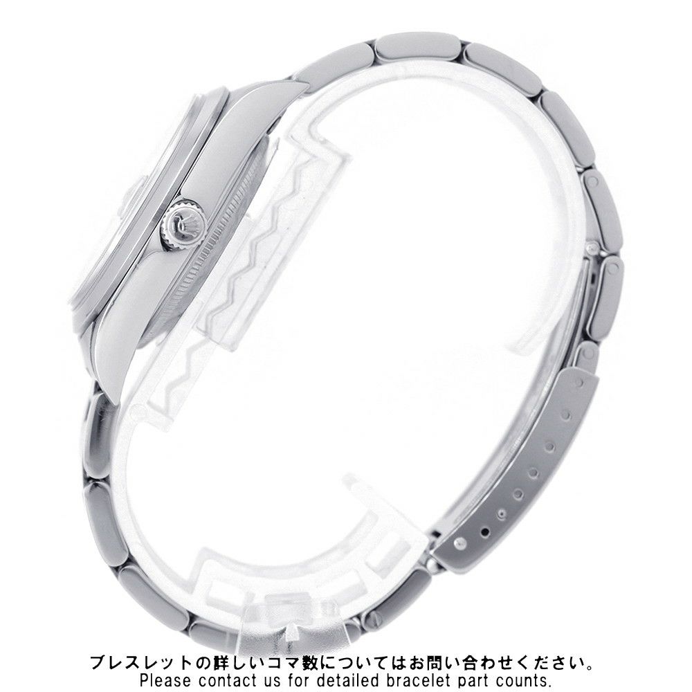 ロレックス オイスターパーペチュアル デイト K番 15200 ROLEX 腕時計 黒文字盤