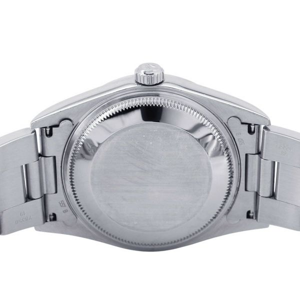 ロレックス オイスターパーペチュアル デイト K番 15200 ROLEX 腕時計 黒文字盤