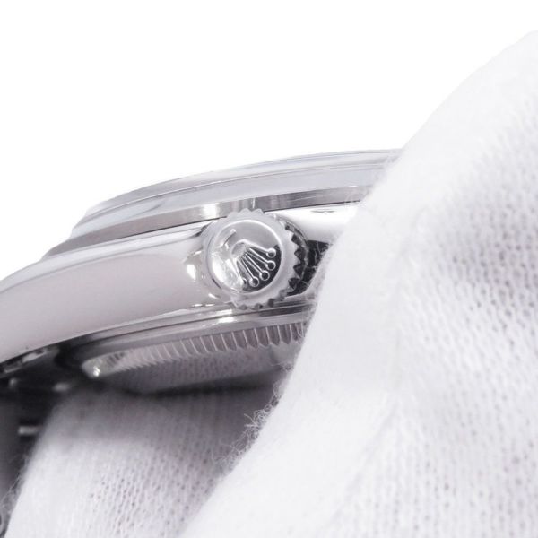 ロレックス オイスターパーペチュアル デイト K番 15200 ROLEX 腕時計 黒文字盤