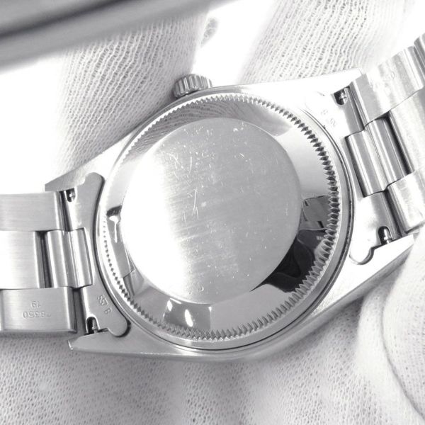 ロレックス オイスターパーペチュアル デイト K番 15200 ROLEX 腕時計 黒文字盤