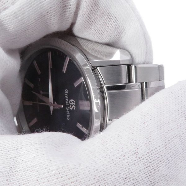 セイコー グランドセイコー スプリングドライブ デイト SBGA375 SEIKO 腕時計 ミッドナイトブルー文字盤