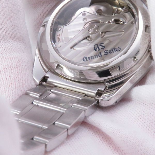 セイコー グランドセイコー スプリングドライブ デイト SBGA375 SEIKO 腕時計 ミッドナイトブルー文字盤