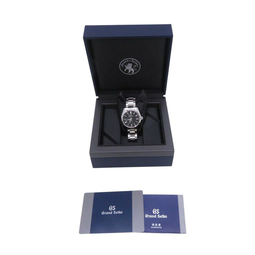 セイコー グランドセイコー スプリングドライブ デイト SBGA375 SEIKO 腕時計 ミッドナイトブルー文字盤