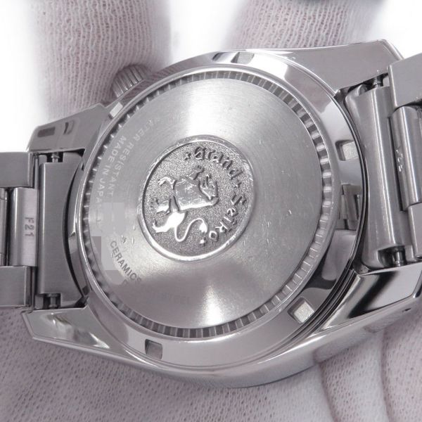 セイコー グランドセイコー スプリングドライブ GMT SBGE255 SEIKO 腕時計 ブルー文字盤