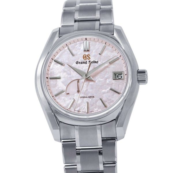 セイコー グランドセイコー ヘリテージコレクション スプリングドライブ SBGA413G SEIKO 腕時計 グレイッシュピンク文字盤 花筏