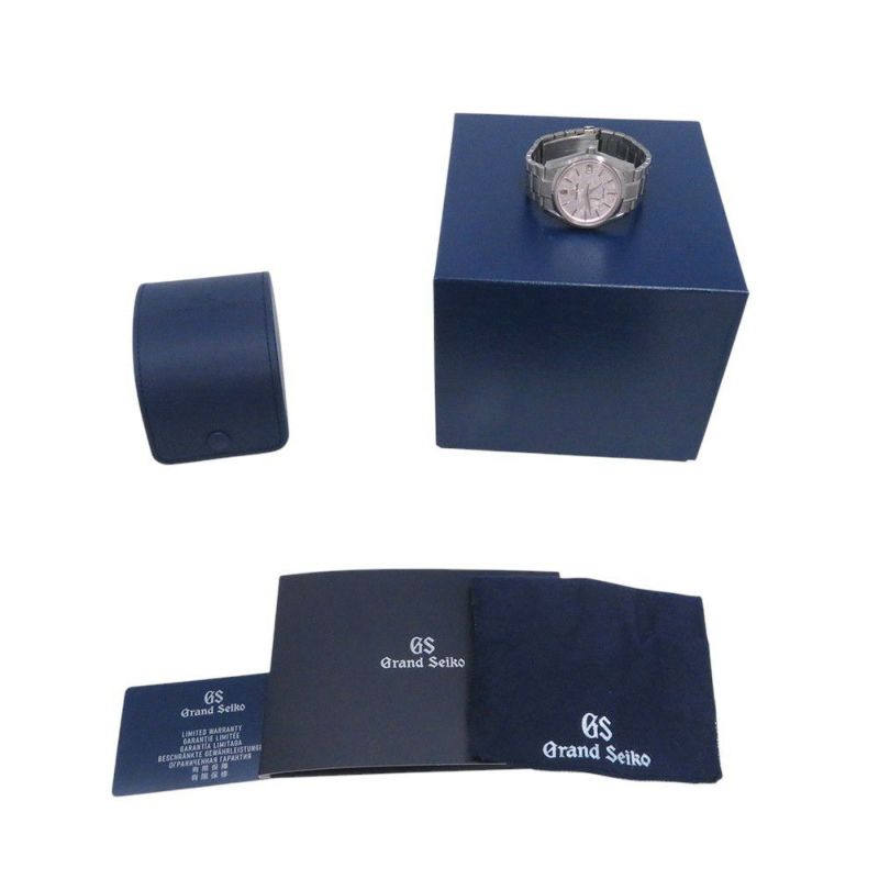 セイコー グランドセイコー ヘリテージコレクション スプリングドライブ SBGA413G SEIKO 腕時計 グレイッシュピンク文字盤 花筏
