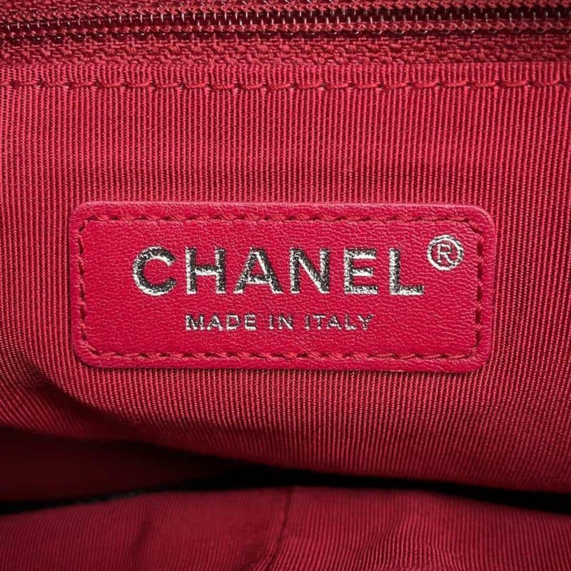 シャネル チェーンショルダーバッグ ガブリエル ドゥ ホーボー ラージ カーフレザー A93824 CHANEL 2WAYバッグ 白 黒