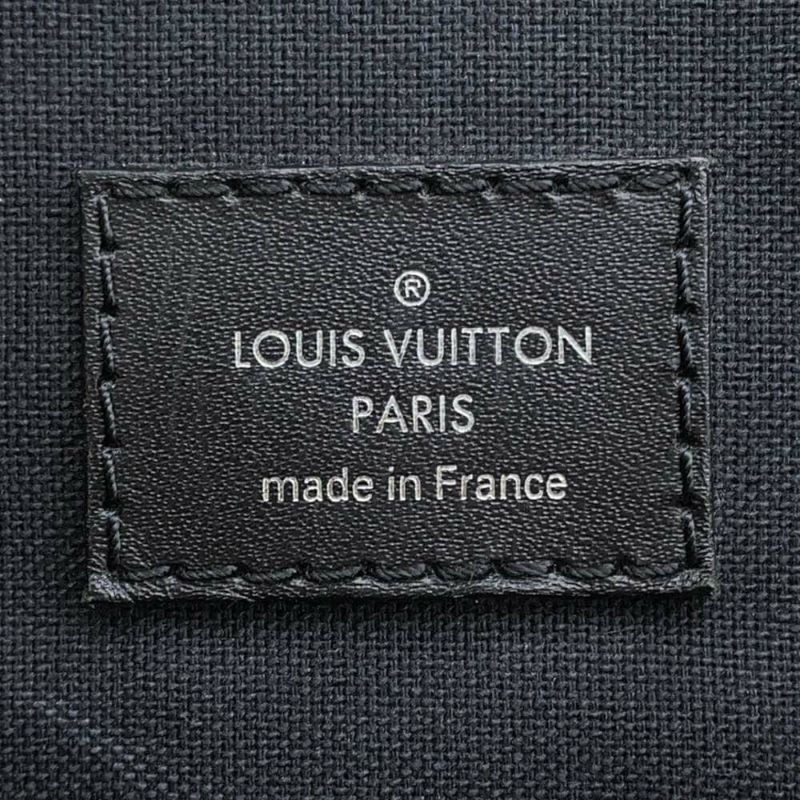 ルイヴィトン リュック モノグラム マカサー クリストファーPM M43735 LOUIS VUITTON ヴィトン バックパック メンズ 黒