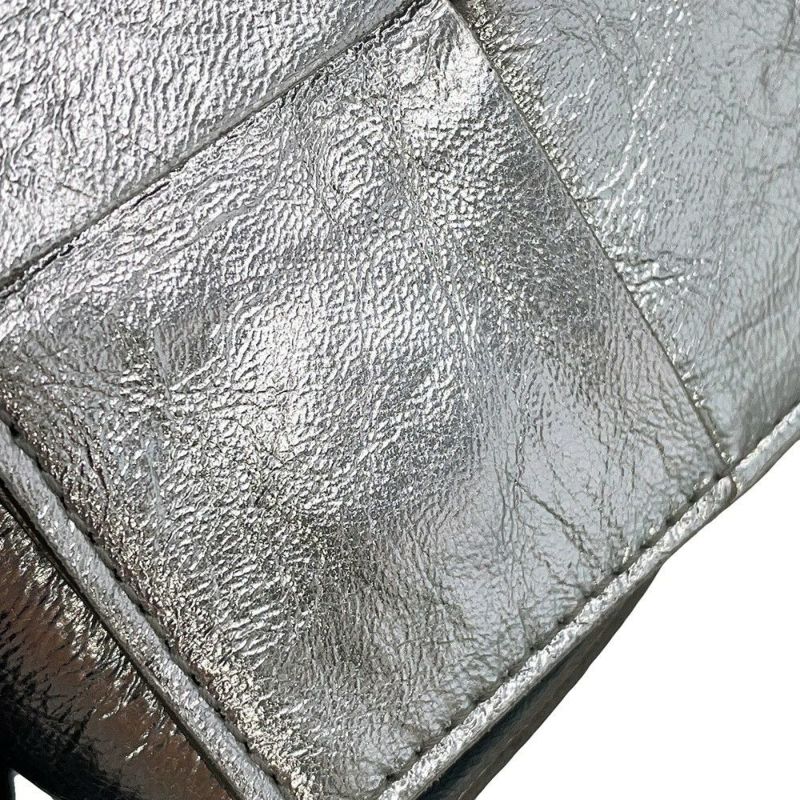 ボッテガヴェネタ ショルダーバッグ マキシイントレチャート カセット ラムスキン 680145 BOTTEGA VENETA