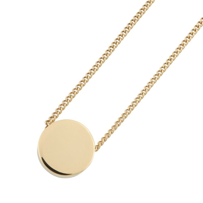 ミュウミュウ ネックレス ロゴ メタル エナメル 5IC096 MIUMIU アクセサリー