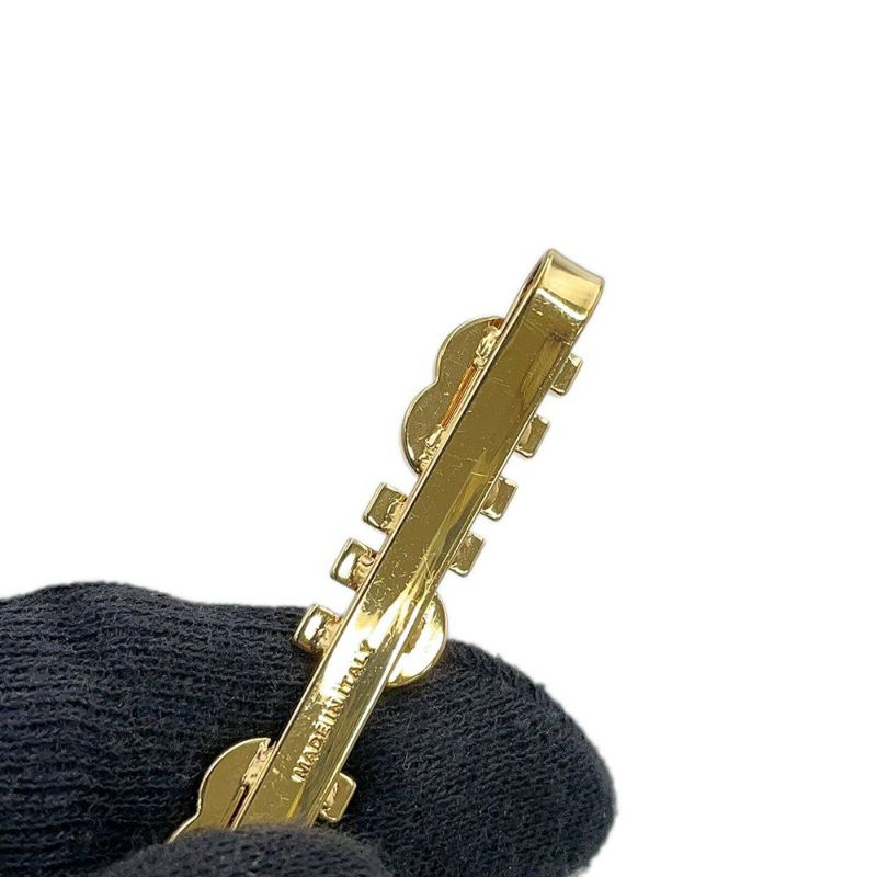 ミュウミュウ ヘアピン ロゴ ヘアクリップ エナメル メタル 5IF146 MIUMIU ヘアアクセサリー