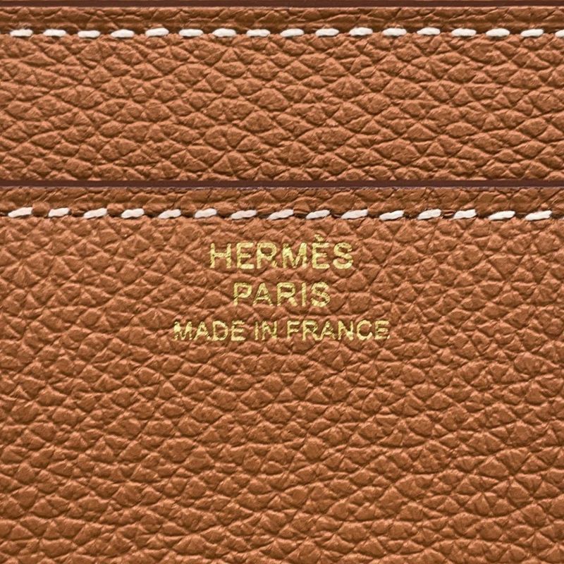 エルメス 長財布 コンスタンス トゥーゴー ロング ゴールド/ゴールド金具 エバーカラー K刻印 財布