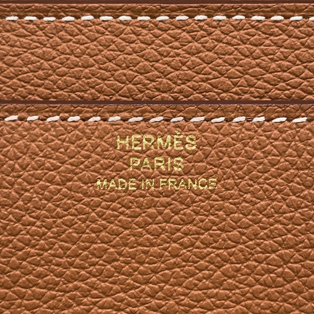 エルメス 長財布 コンスタンス トゥーゴー ロング ゴールド/ゴールド金具 エバーカラー K刻印 財布