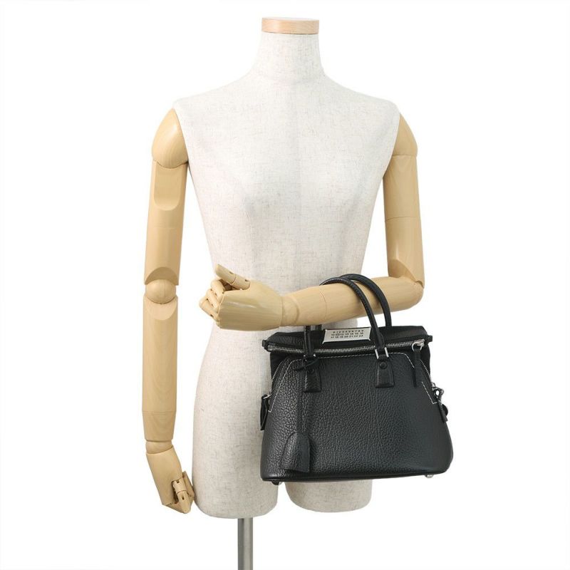 メゾンマルジェラ ハンドバッグ 5AC ミニ Maison Margiela 2WAY 黒