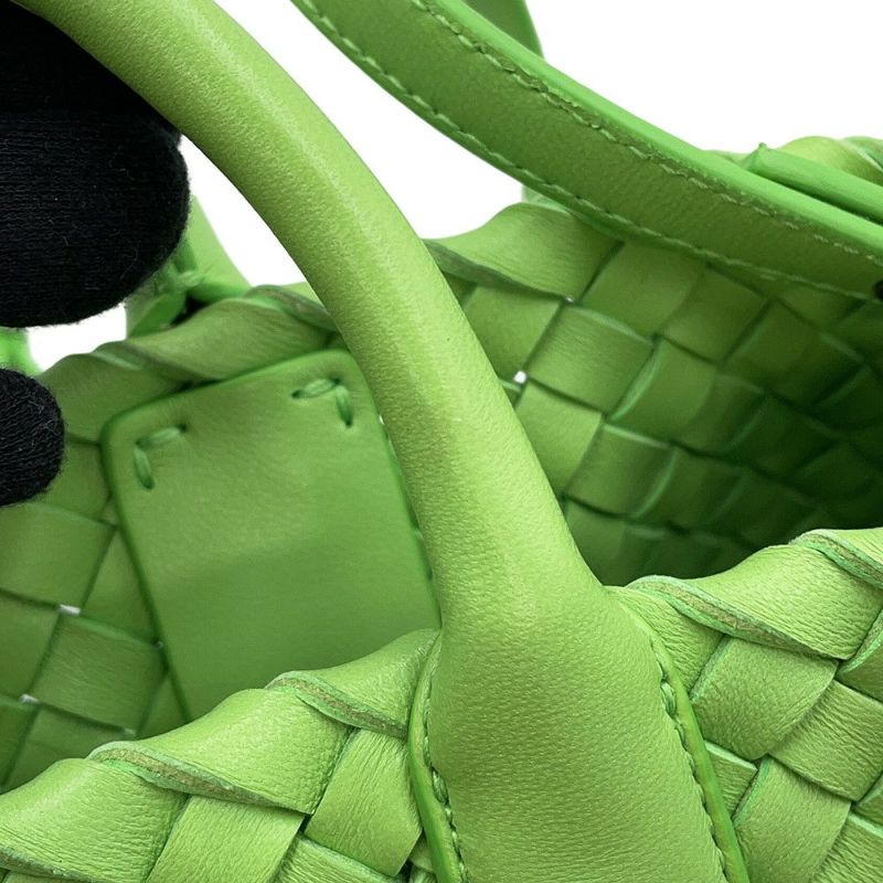 ボッテガヴェネタ ハンドバッグ イントレチャート カバ ミニ 709464 BOTTEGA VENETA 2way