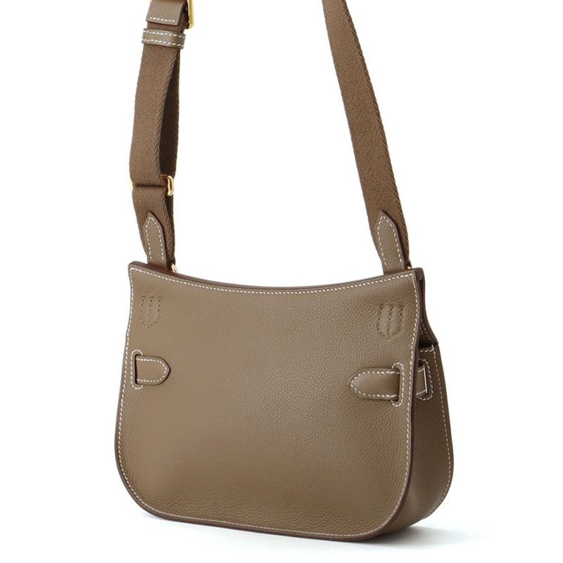 エルメス ジプシエール ミニ エトゥープ/ゴールド金具 エバーカラー K刻印 HERMES バッグ