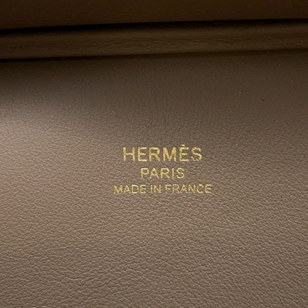 エルメス ジプシエール ミニ エトゥープ/ゴールド金具 エバーカラー K刻印 HERMES バッグ