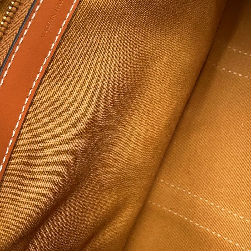 セリーヌ ハンドバッグ トリオンフ ミディアム ボストン PVC 121322 CELINE 2way ブラウン