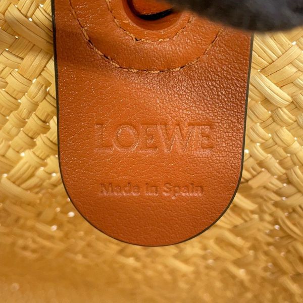 ロエベ ショルダーバッグ アナグラム バスケットバッグ スモール イラカヤシ A223P65X01 かごバッグ
