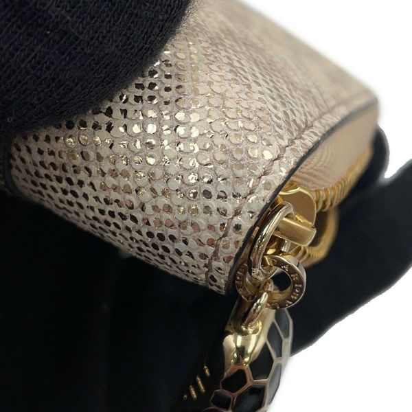 ブルガリ 長財布 セルペンティ フォーエバー ジップウォレット レザー 288057 BVLGARI