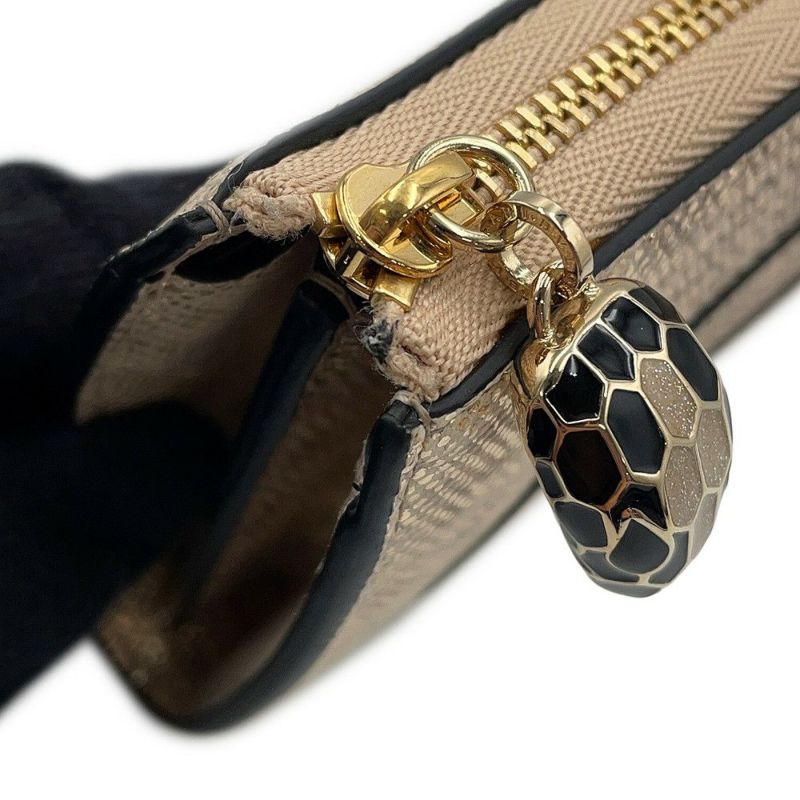 ブルガリ 長財布 セルペンティ フォーエバー ジップウォレット レザー 288057 BVLGARI