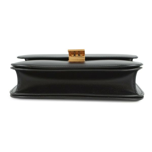 セリーヌ ショルダーバッグ クラシック ボックス ミディアム 164173DLS CELINE 黒