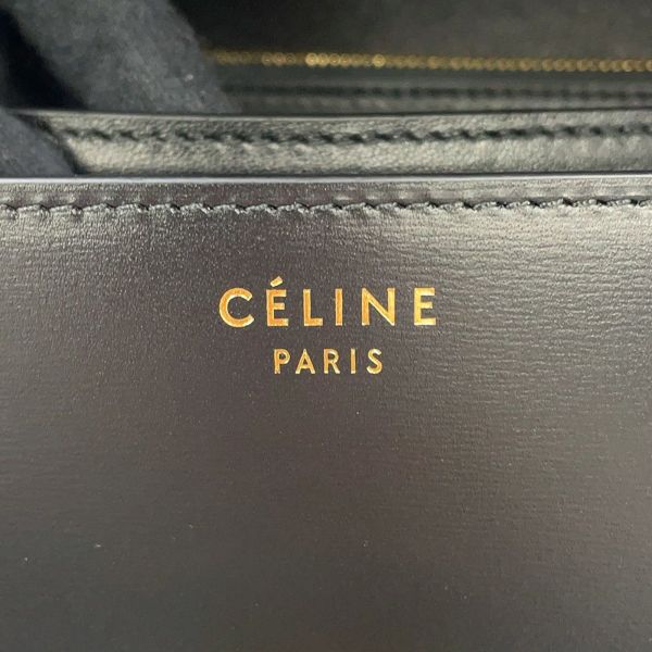 セリーヌ ショルダーバッグ クラシック ボックス ミディアム 164173DLS CELINE 黒