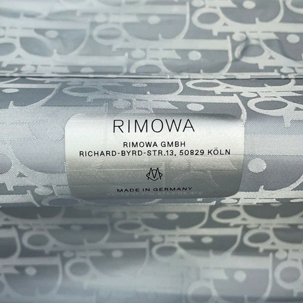 クリスチャン・ディオール キャリーケース リモワコラボ オブリーク キャビンスーツケース トラベル 旅行 トロッター