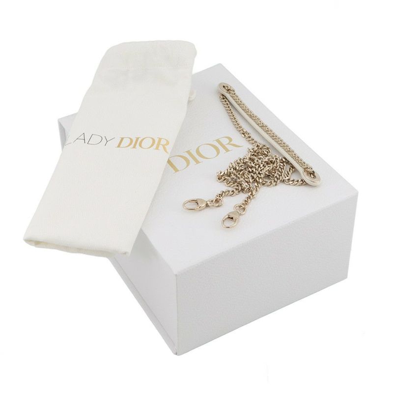 クリスチャン・ディオール ハンドバッグ カナージュ レディディオール ミニ ラムスキン M0505ONUL 2way 白